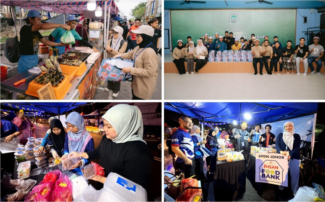 MySaveFood Redistributes Over 2.5 Tonnes Of Food From Ramadan Bazaars, Benefitting 4,000 In Johor